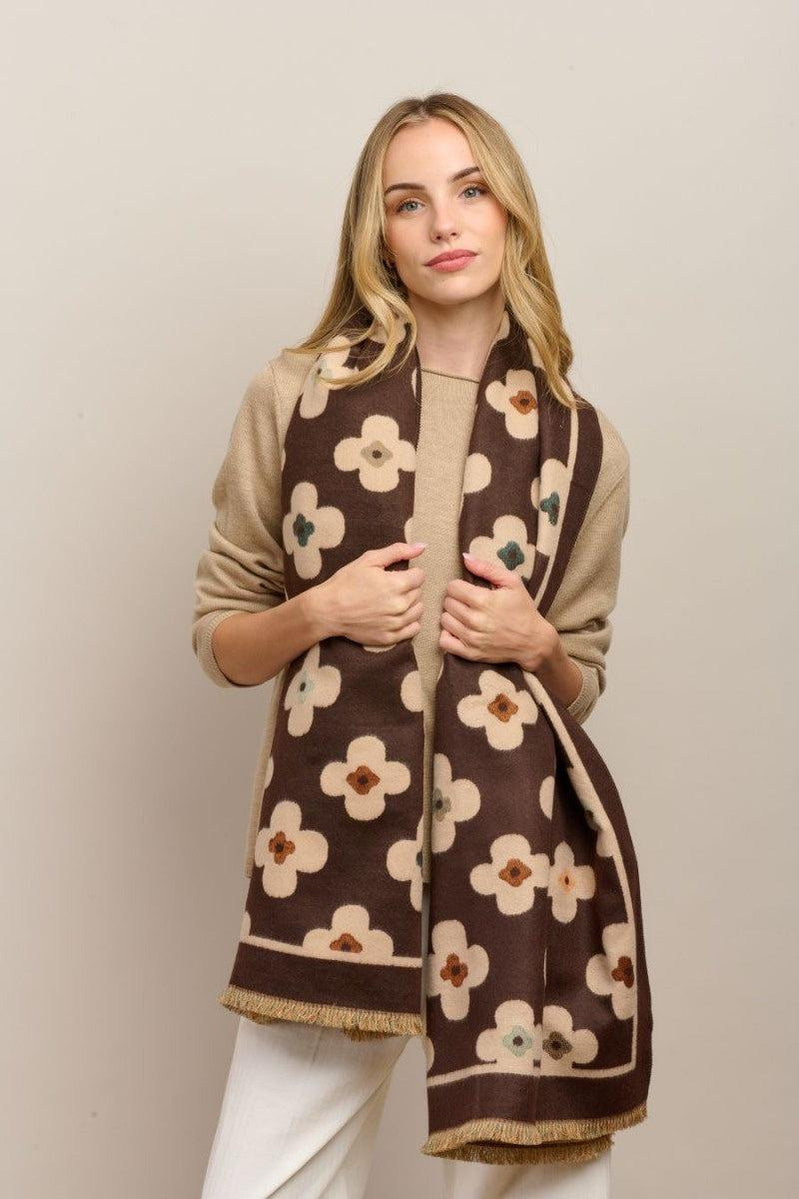Autumn Flower Scarf