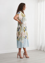 Floriental Print Dress