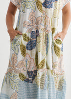 Floriental Print Dress