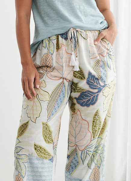 Floriental Print Pant
