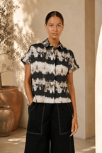 Eruption Poplin Top