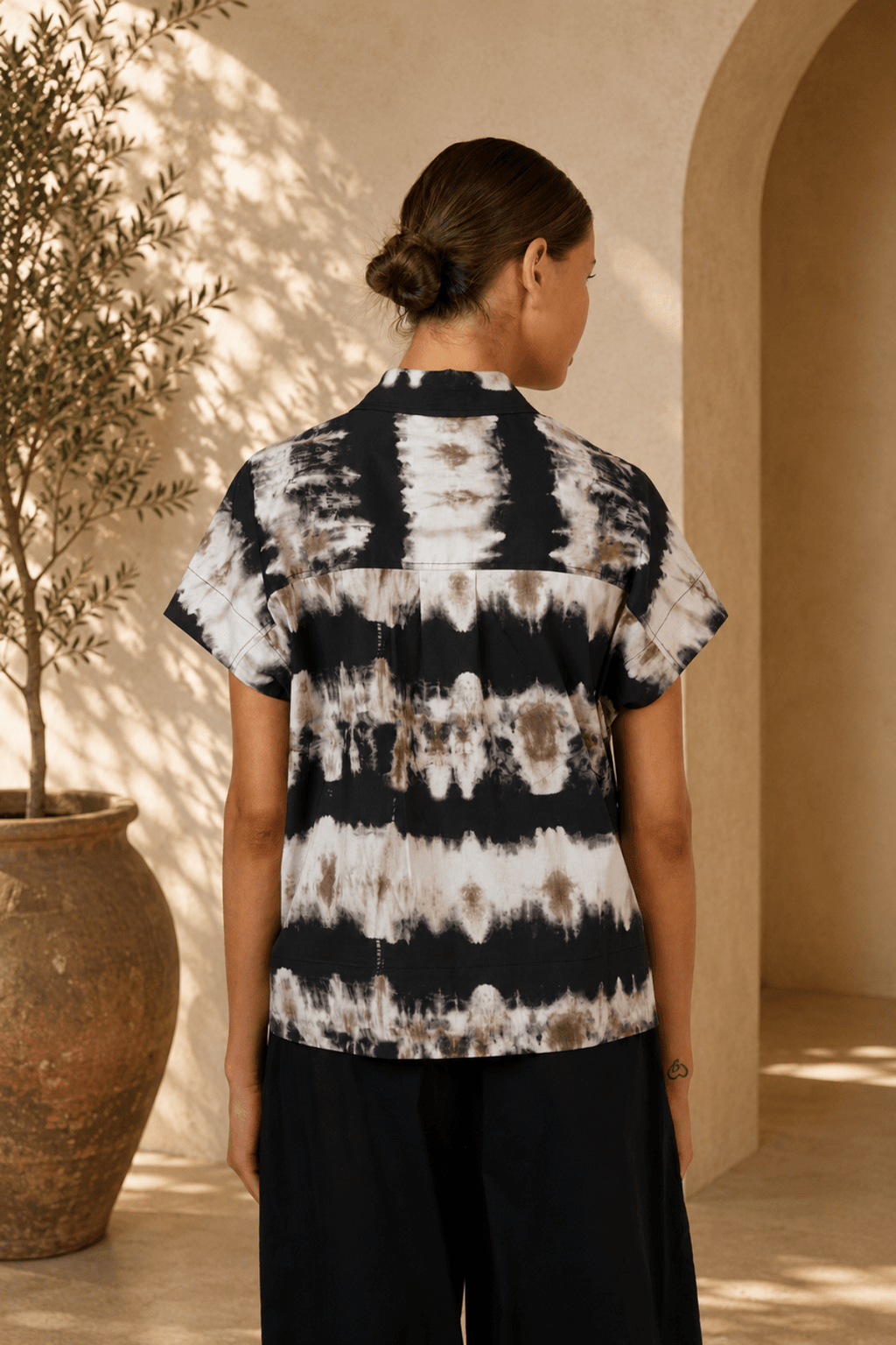 Eruption Poplin Top