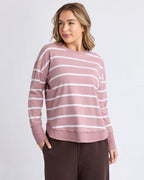 Farrah Stripe Long Sleeve Top
