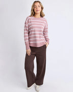 Farrah Stripe Long Sleeve Top