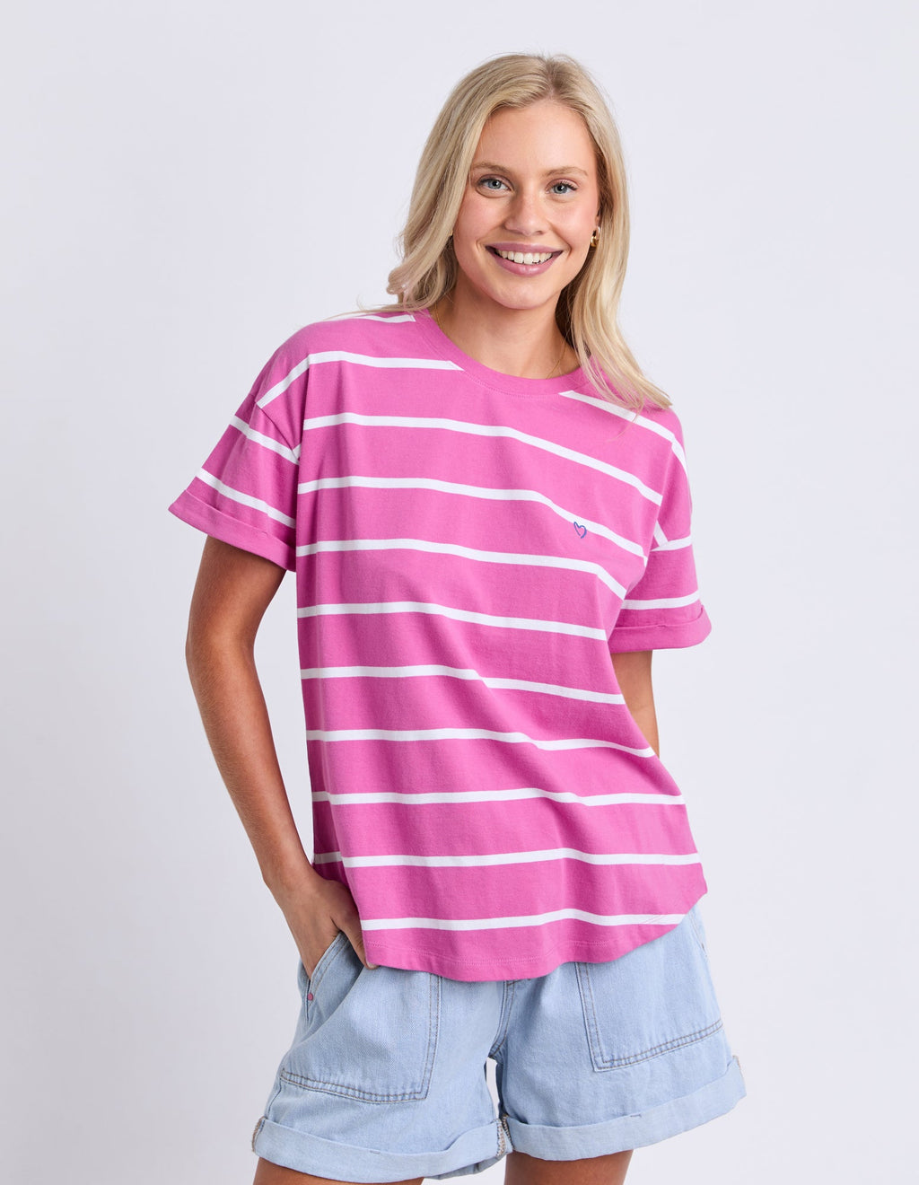 Halli Stripe Tee