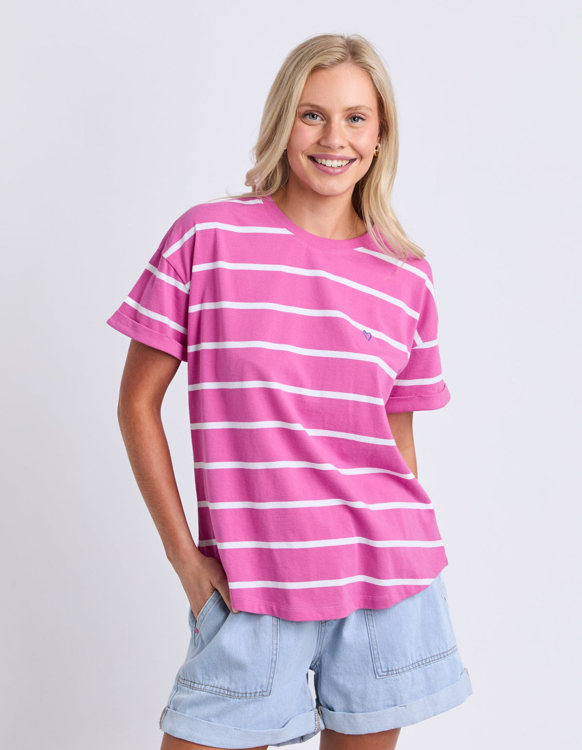 Halli Stripe Tee