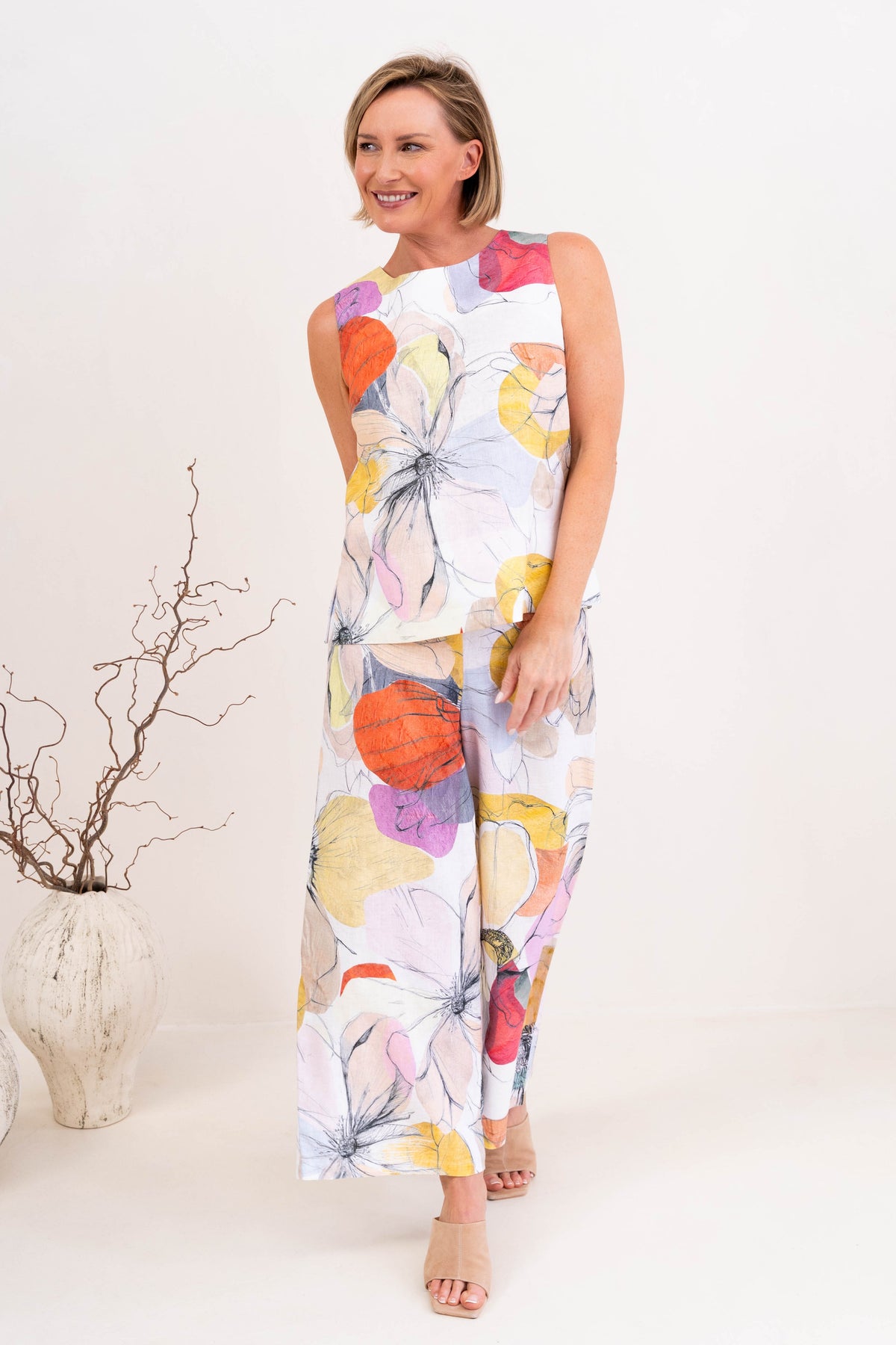 Petal Drift Shell Top