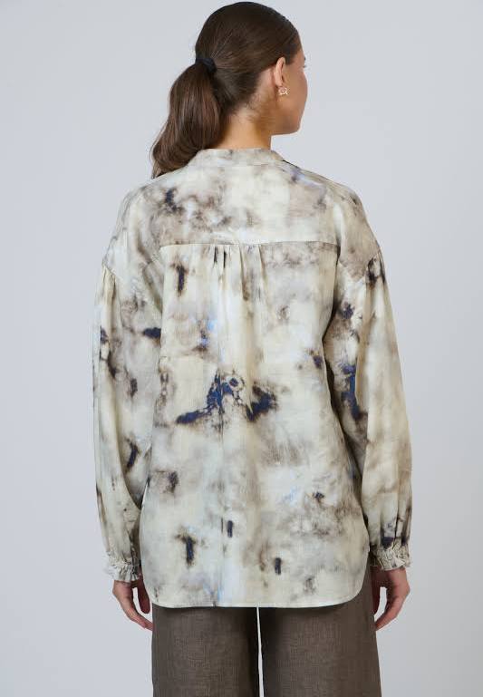 Naturals 'Emperador' Balloon Sleeve Top