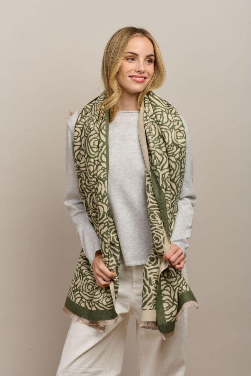 Wild Rose Scarf