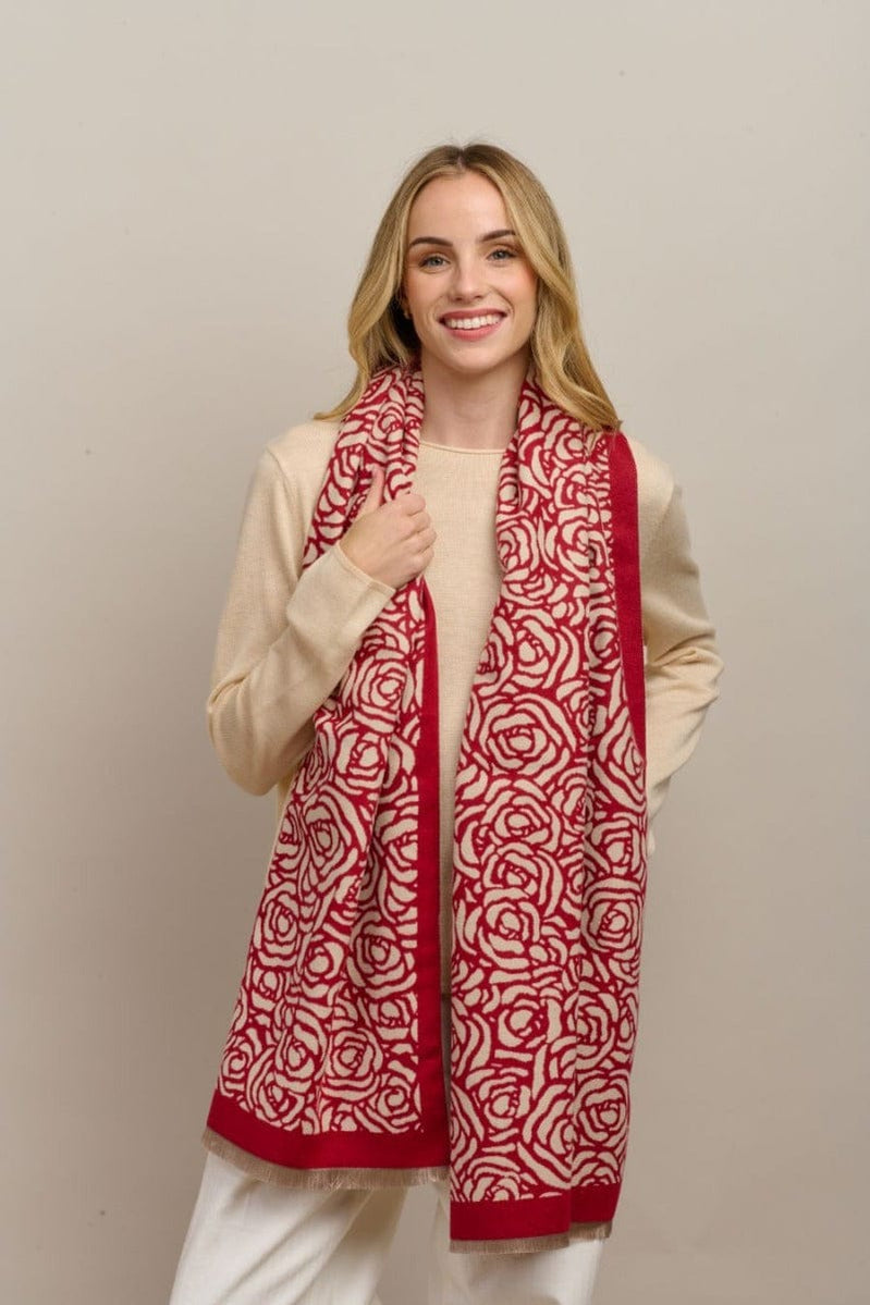 Wild Rose Scarf
