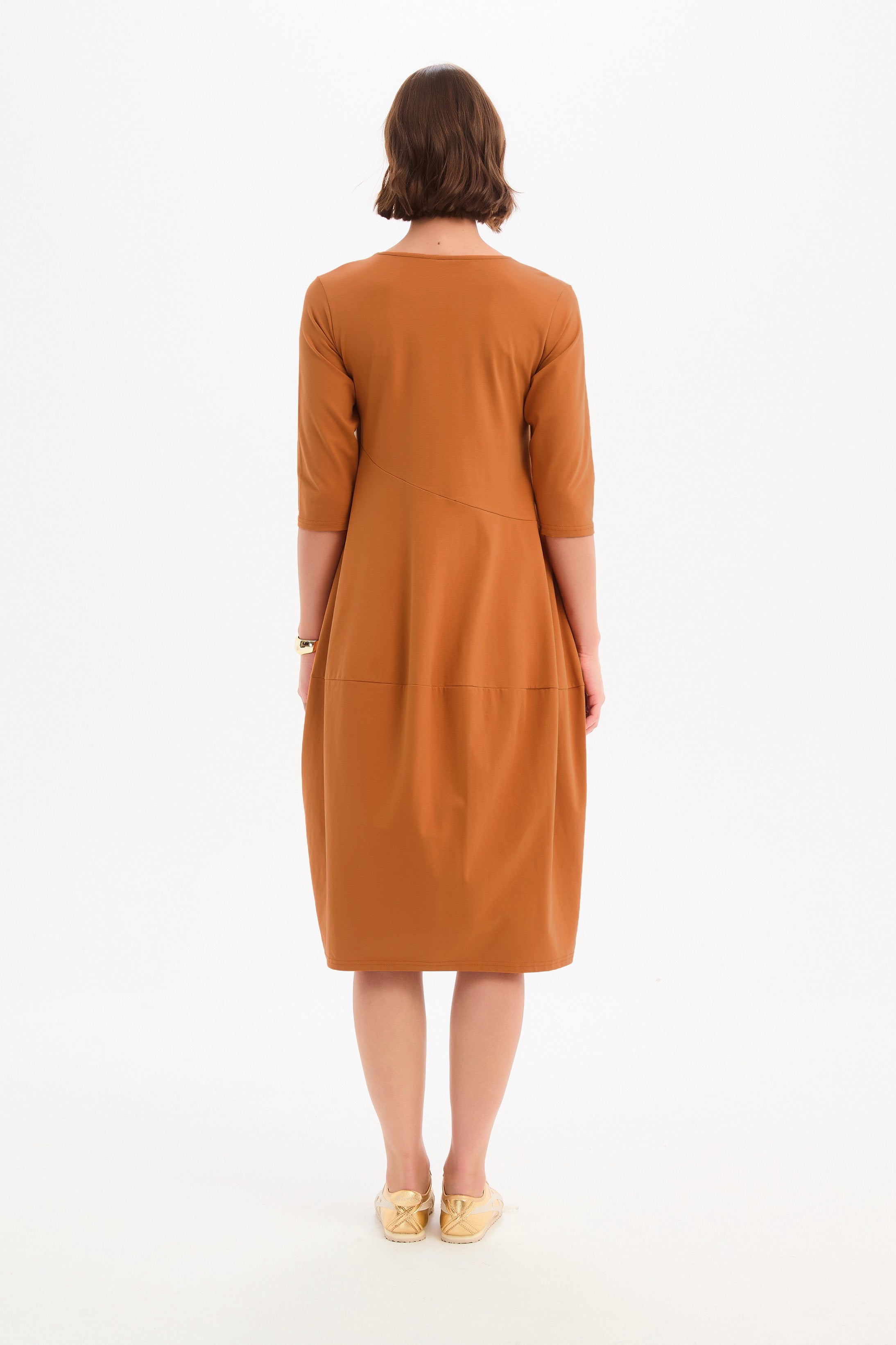 Diagonal Seam Dress