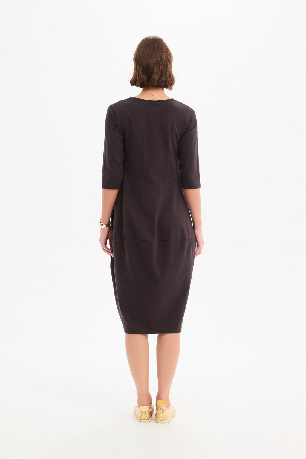 Diagonal Seam Dress