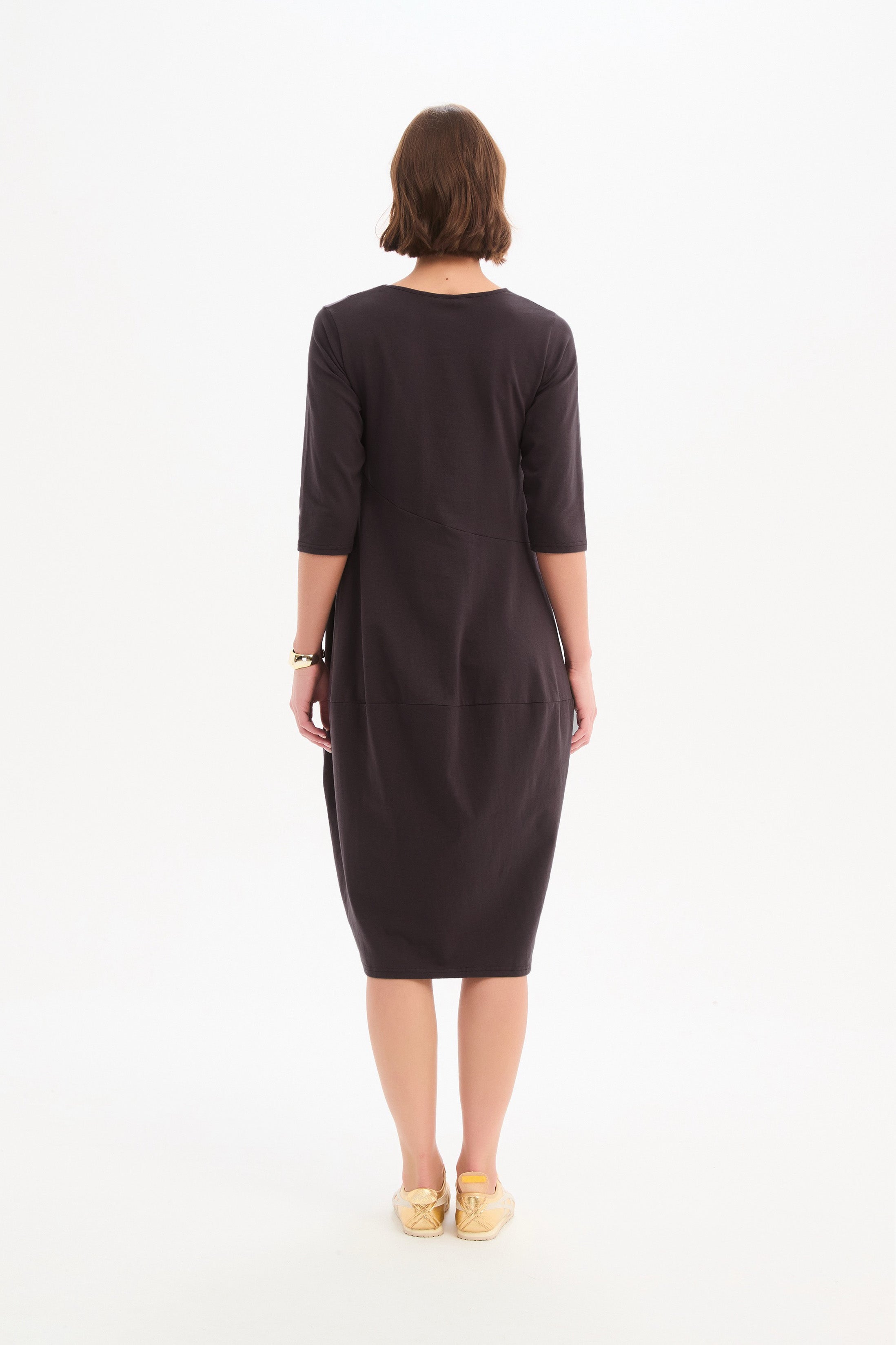 Diagonal Seam Dress