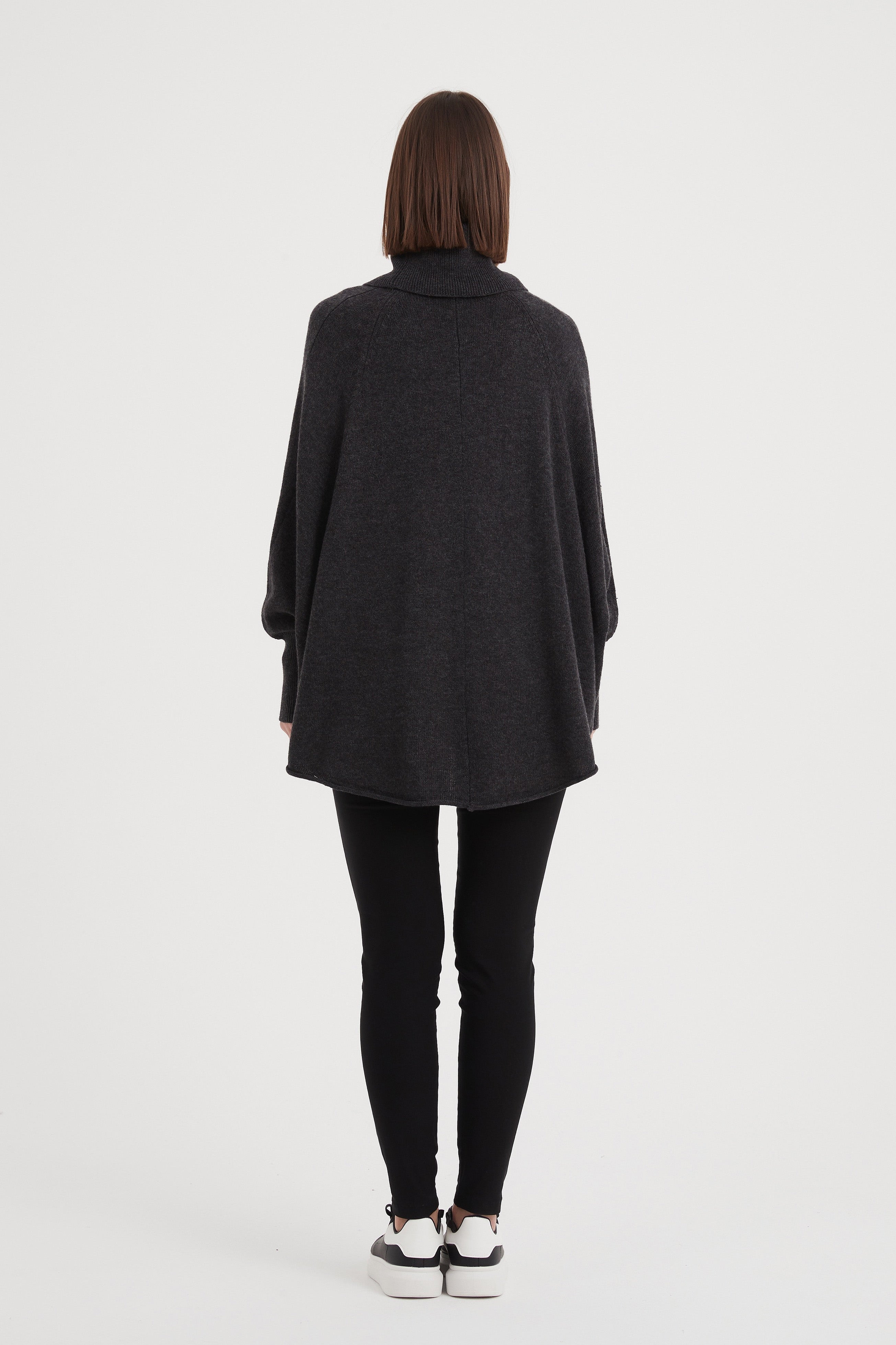 High Neck Oversized Knit