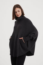 High Neck Oversized Knit
