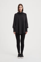 High Neck Oversized Knit