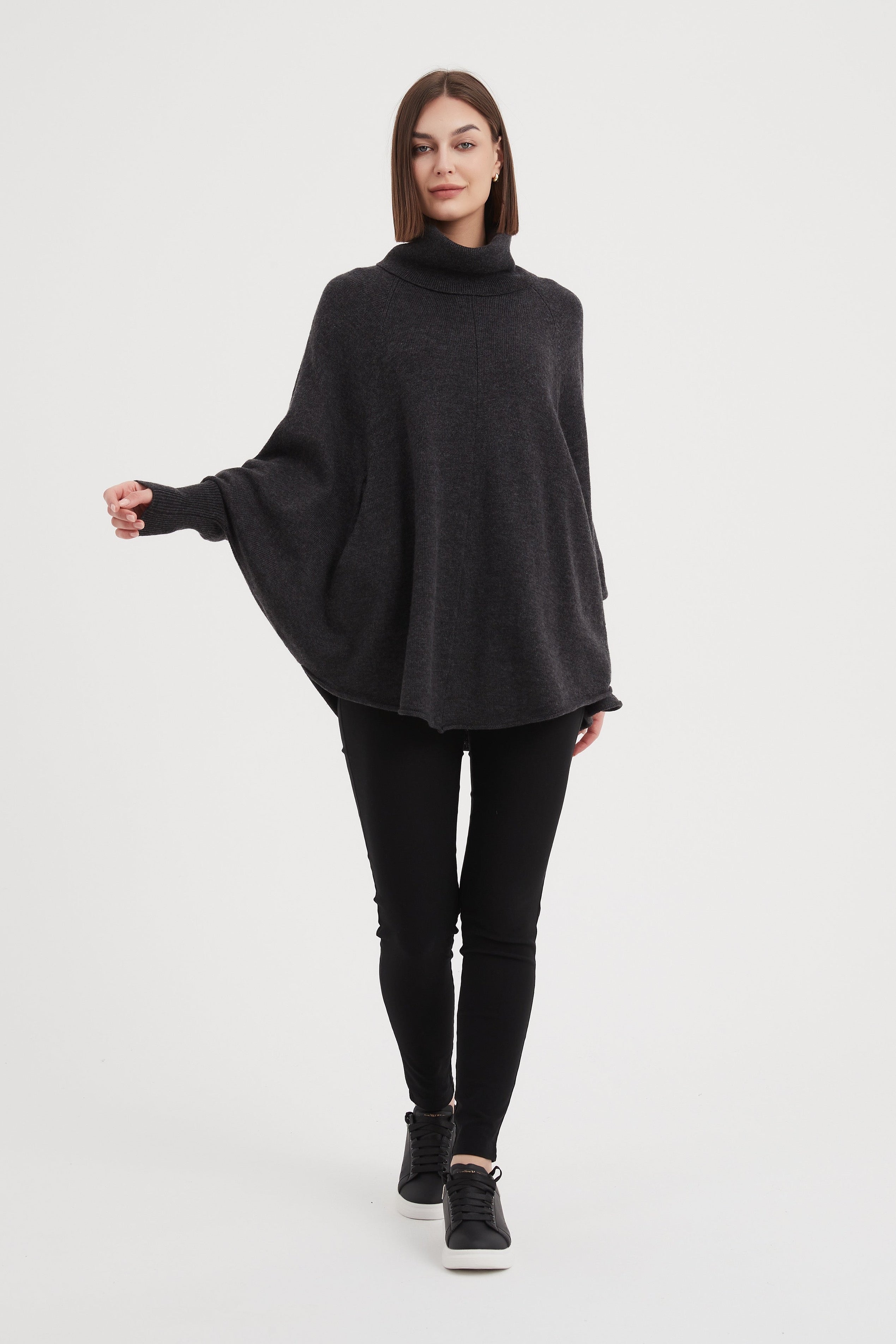 High Neck Oversized Knit