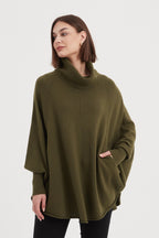 High Neck Oversized Knit