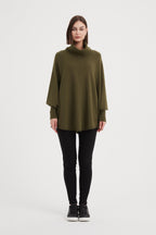 High Neck Oversized Knit
