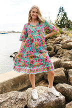 Charli Tassel Dress - Floral Bazaar