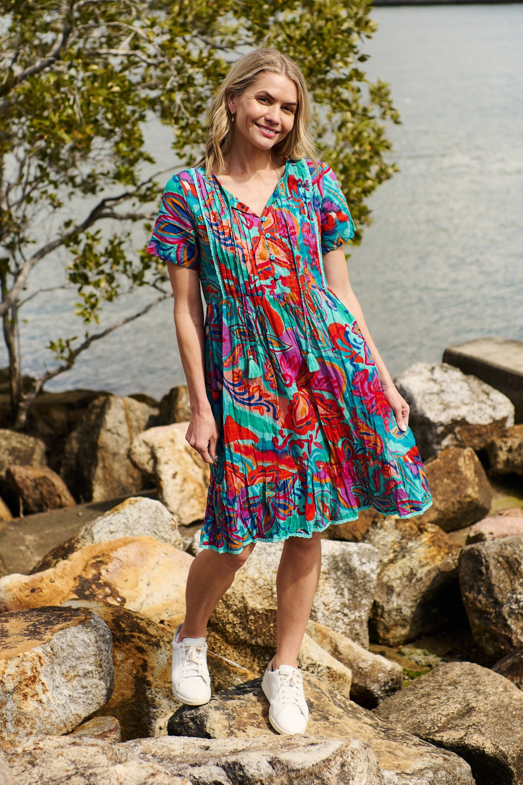 Colette Tassel Dress - Boho