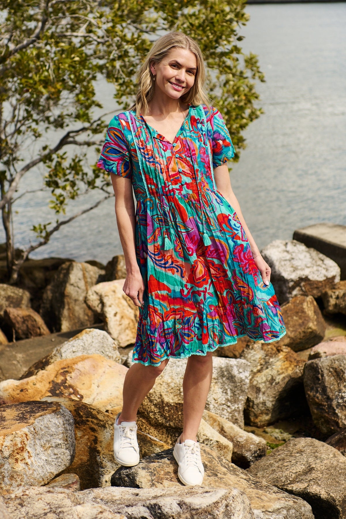 Colette Tassel Dress - Boho